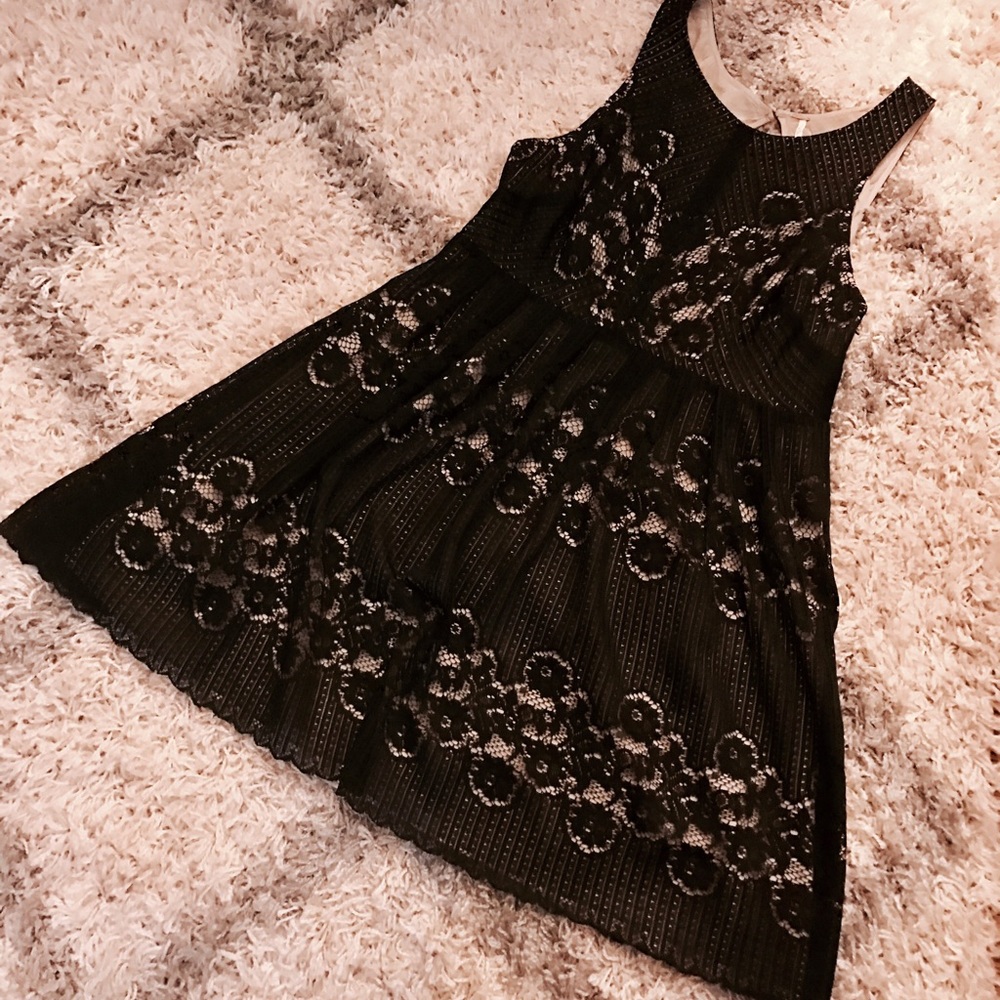 Free People Lace Skater Dress