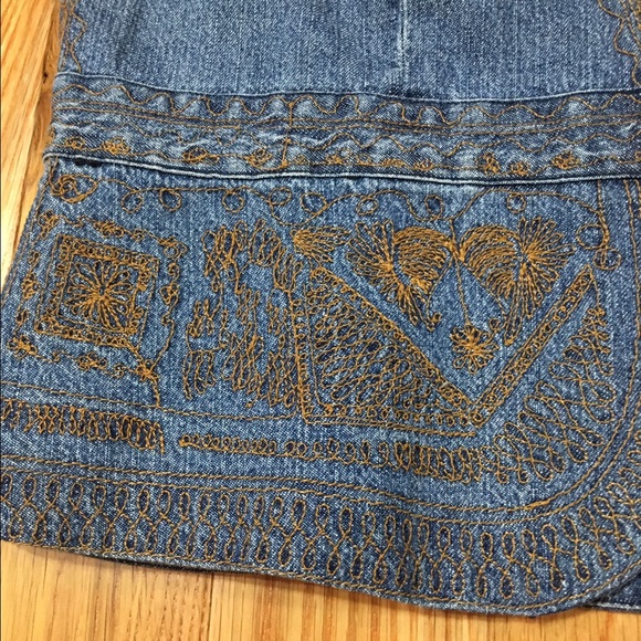 Coldwater Creek Denim Vest - Picture 3 of 5