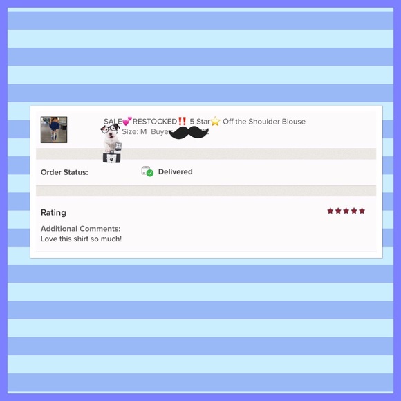 1 LEFT‼️Off the Shoulder Blouse - Picture 2 of 2