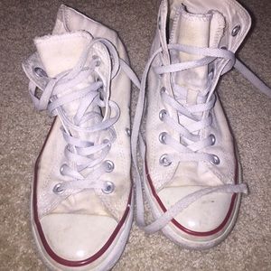White High Top Converse