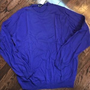 JCREW NWT Royal Purple Sweater XL Tall