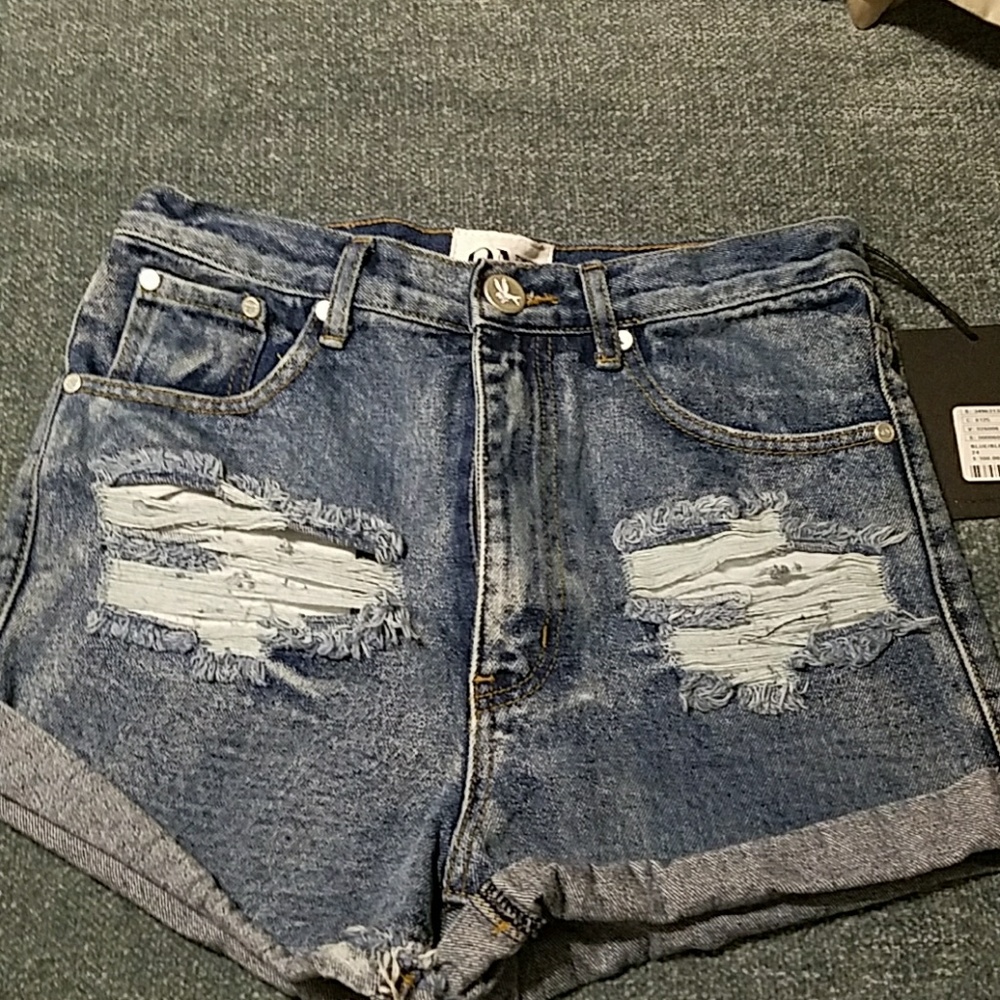 ONE Teaspoon jean shorts