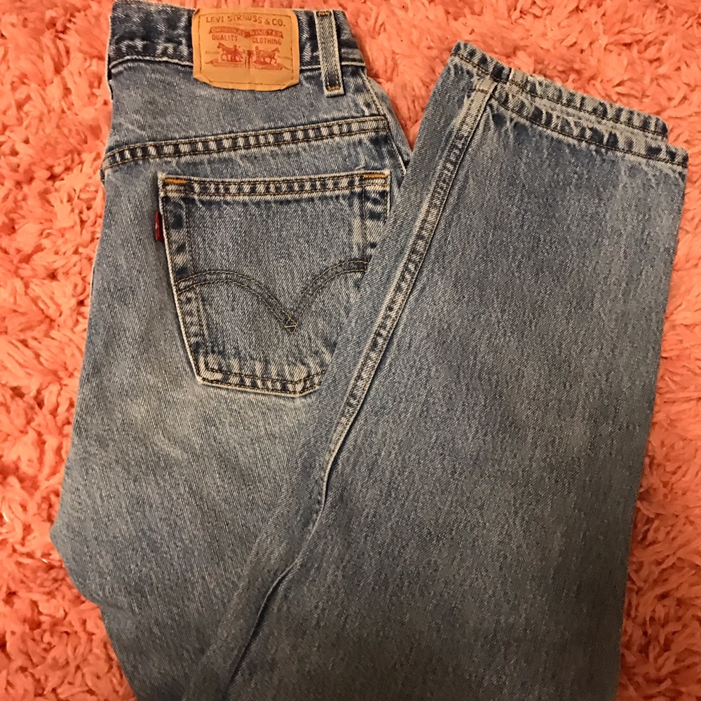 Vintage High Waisted Levi Jeans