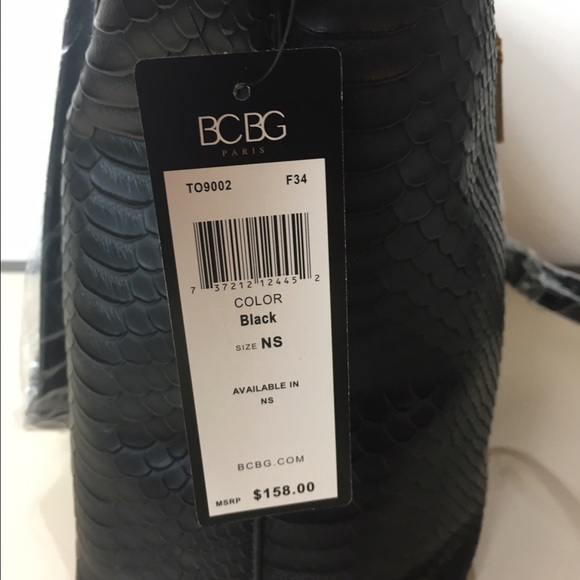 LAST ONE BCBG 5⭐️rated Croc Embossed Tote - Picture 7 of 9