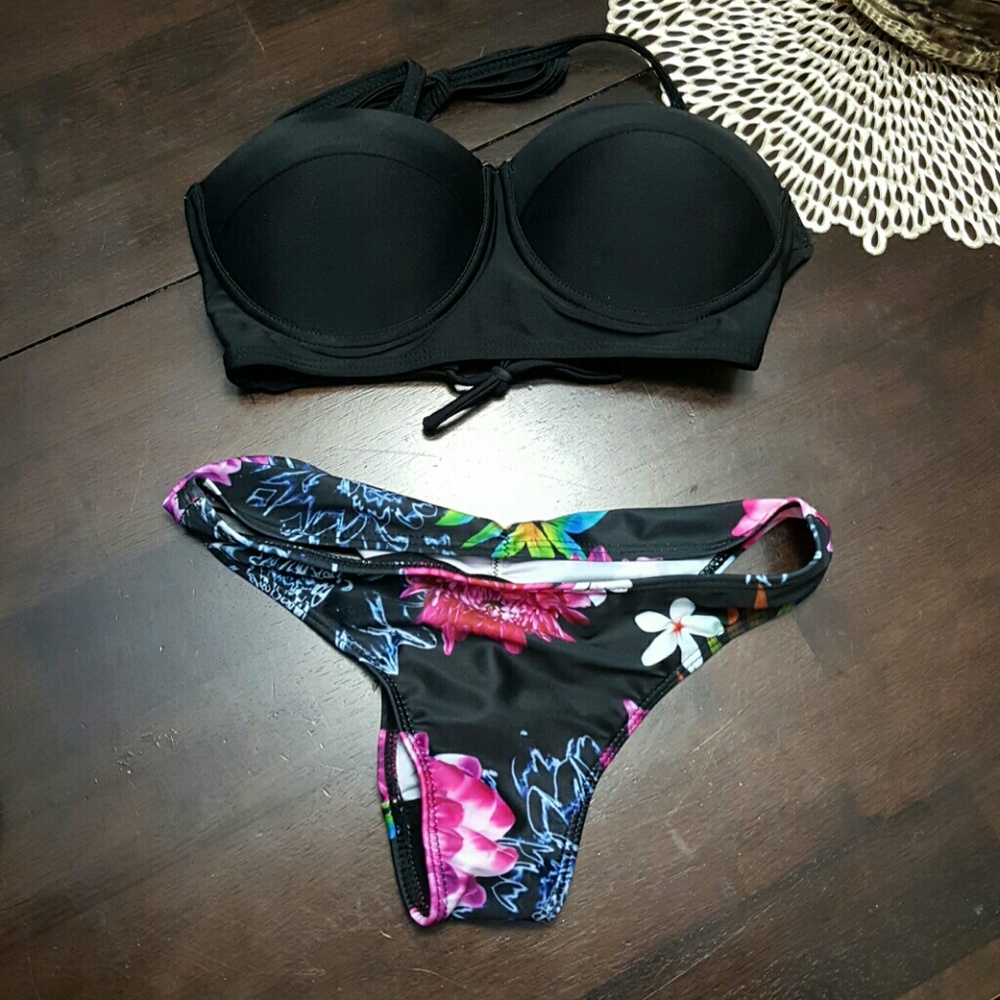 Cheeky Floral Bikini Set