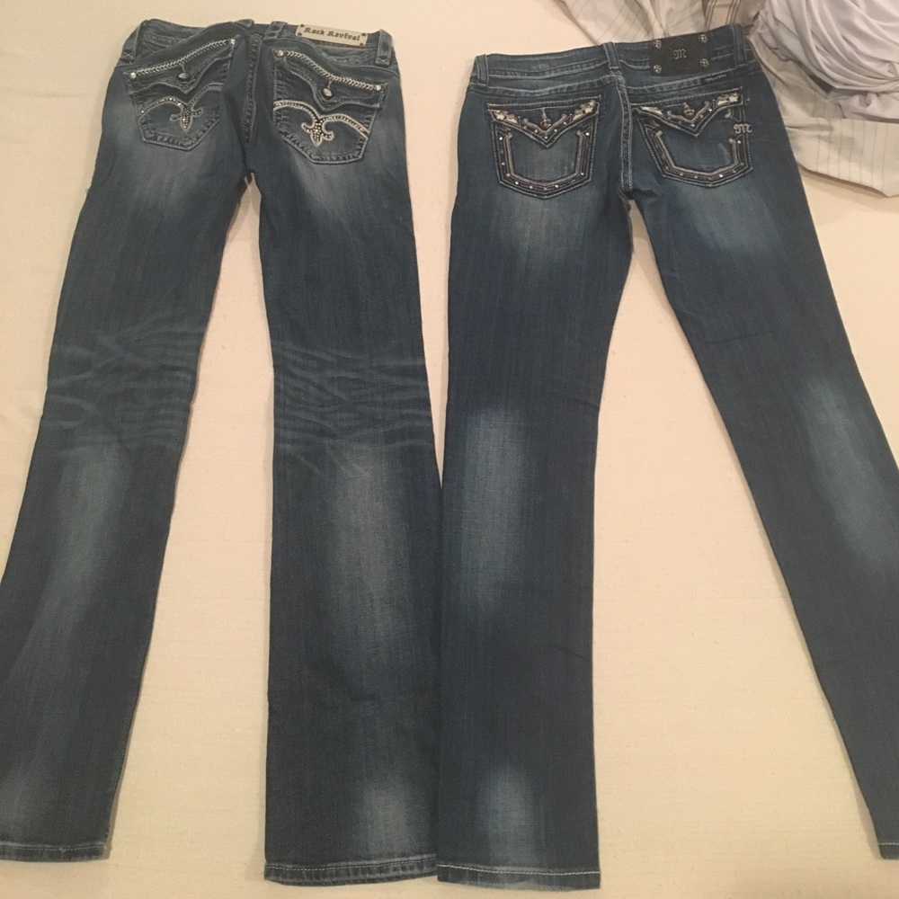 Miss Me & Rock Revivals size 28! EUC
