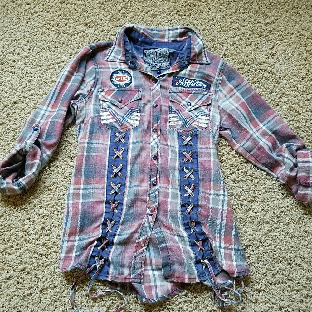 Affliction flannel