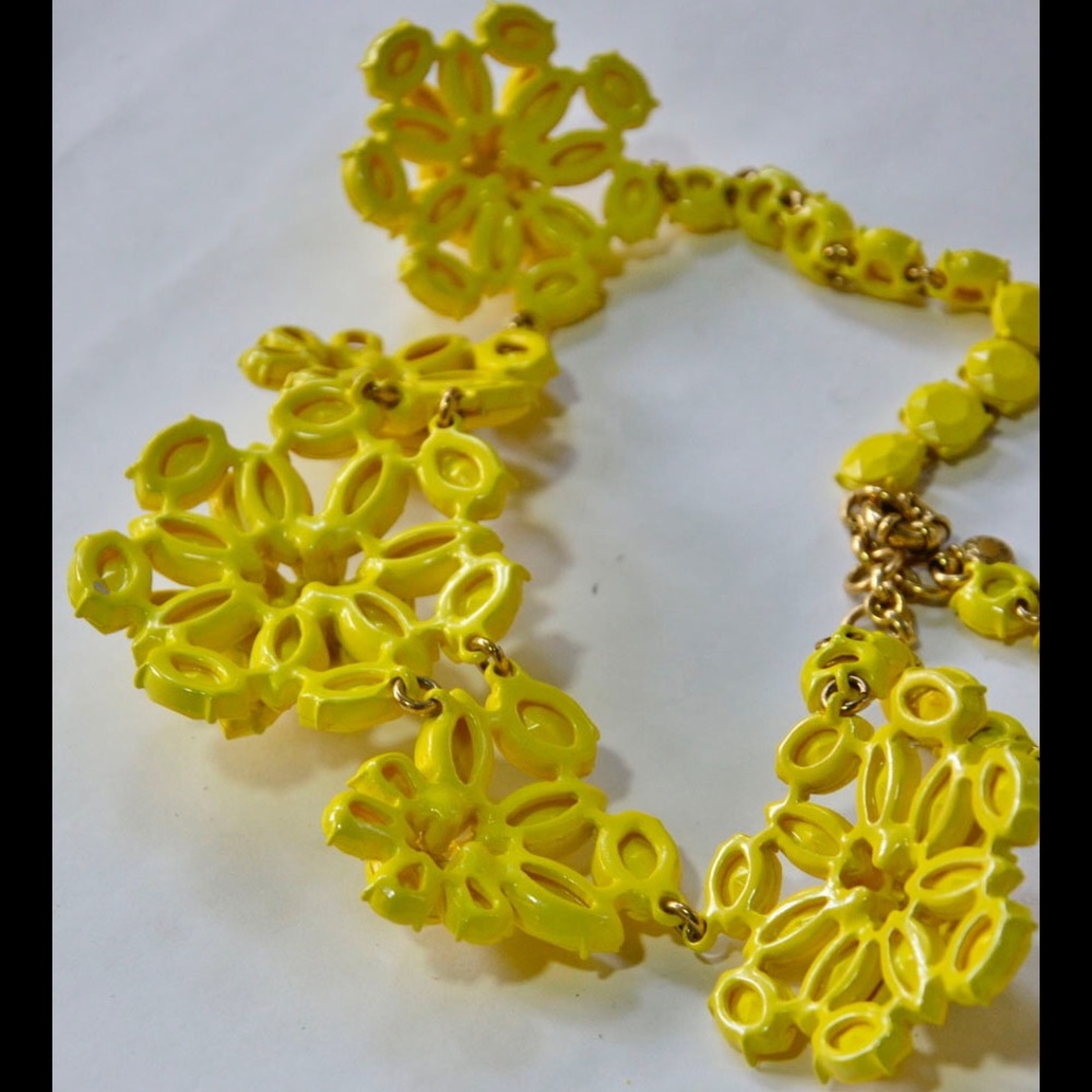 New J.CREW CRYSTAL CLUSTER NECKLACE - Picture 4 of 4