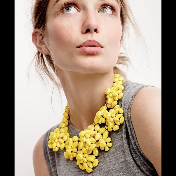 J. Crew Jewelry - New J.CREW CRYSTAL CLUSTER NECKLACE