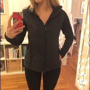 North Face zip up hoodie