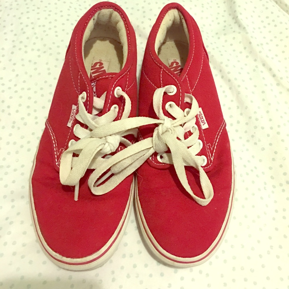 Red Vans