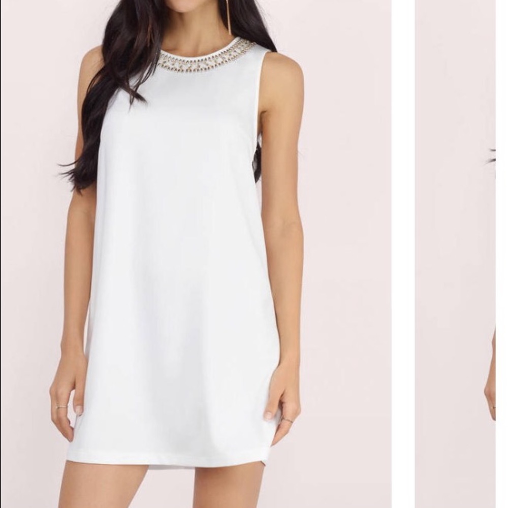 Brand New Embellished Shift Dress Medium