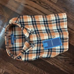 Croft& Barrow flannel button down NWT L Tall