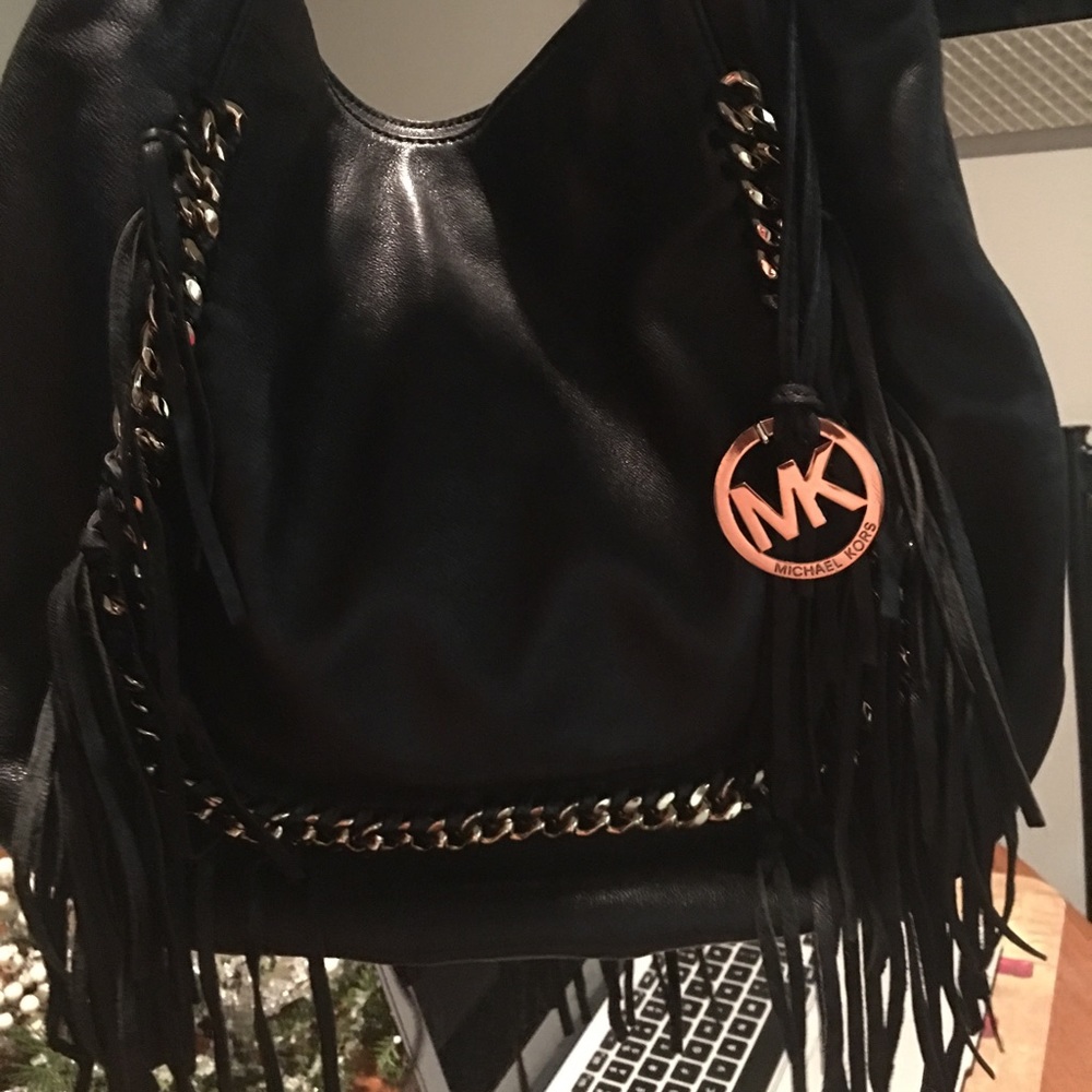 Michael Kors fringe purse