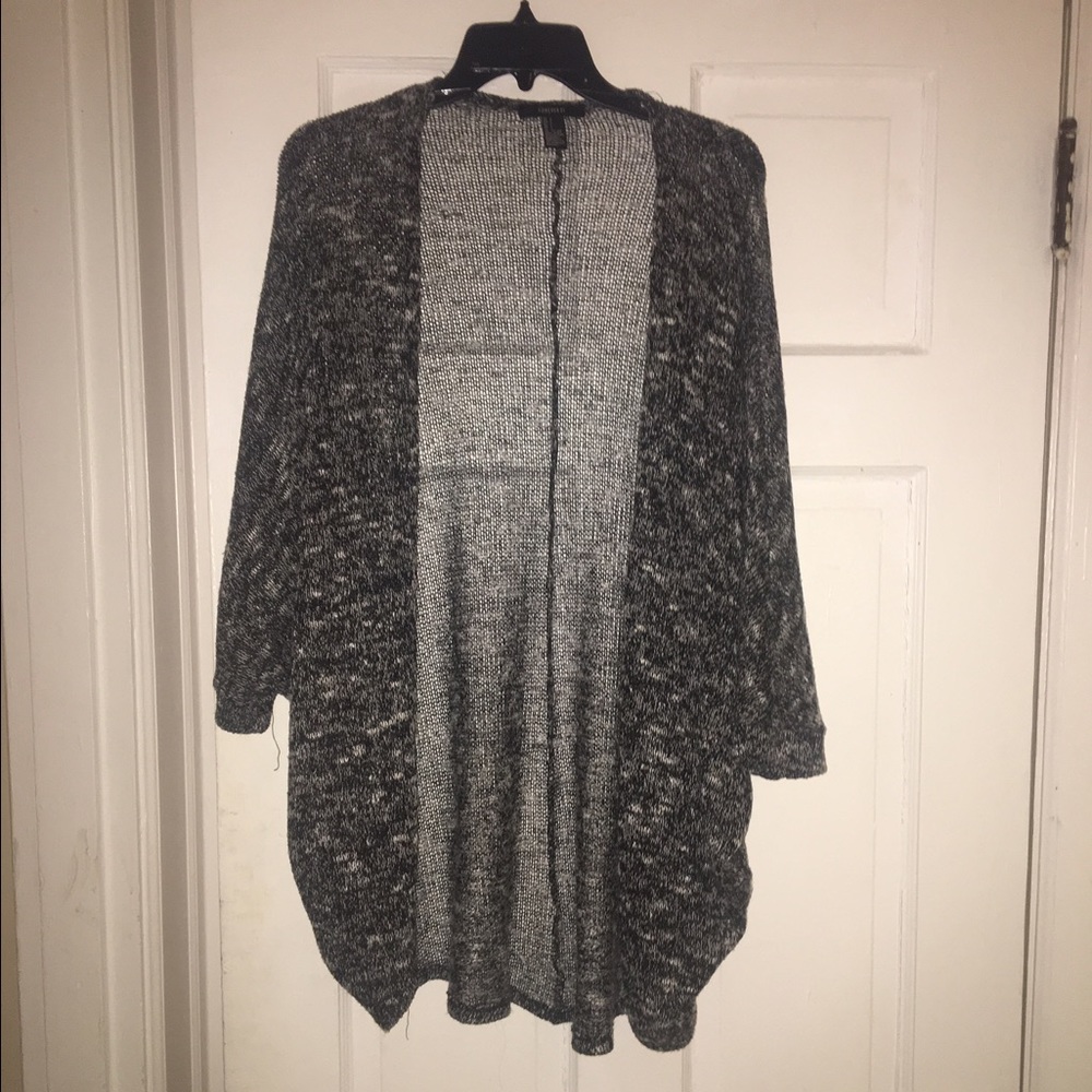 Grey Casual Cardigan
