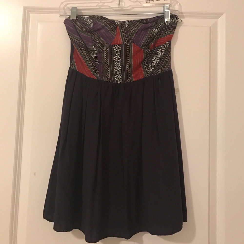 Strapless dress