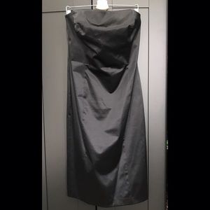 Isaac Mizrahi for Target Satin Strapless dress