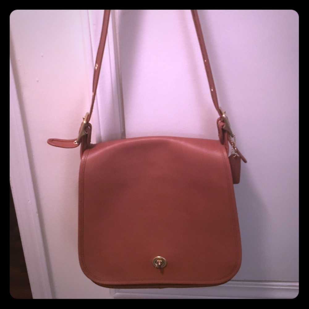 Coach leather purse