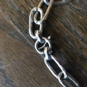 Vintage Silver Toned Chain Nautical Steampunk