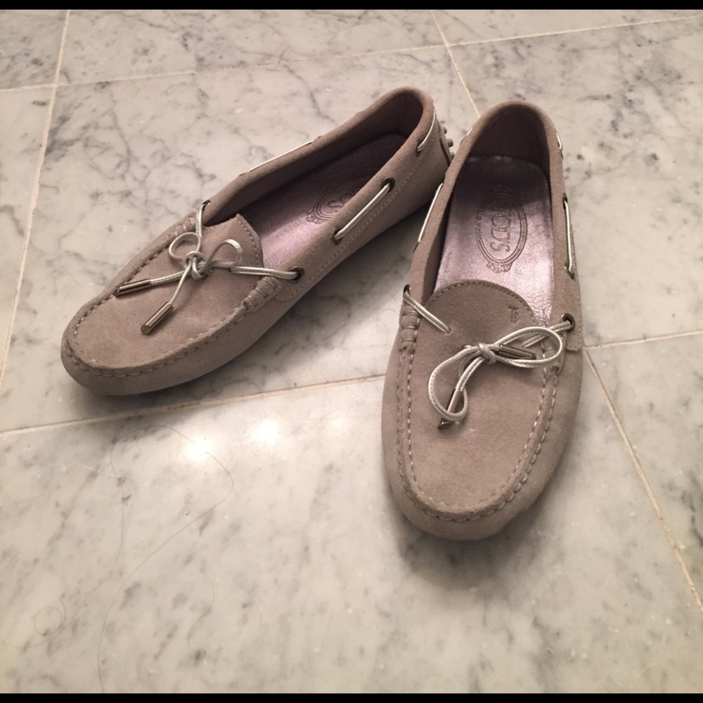 Tod's classic suede loafers