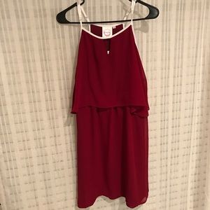 Maroon Dress