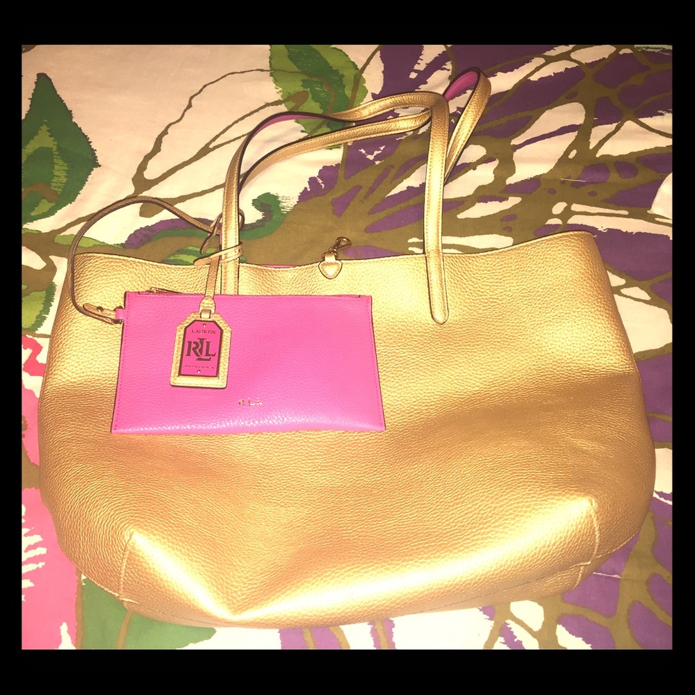 Ralph Lauren Milfred Olivia Tote