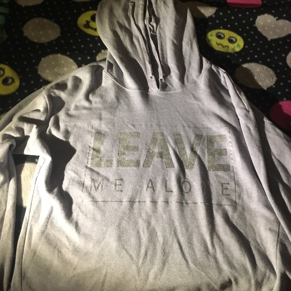 Crop top Grey Hoodie