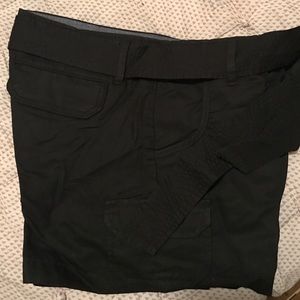 Banana republic black shorts size 10