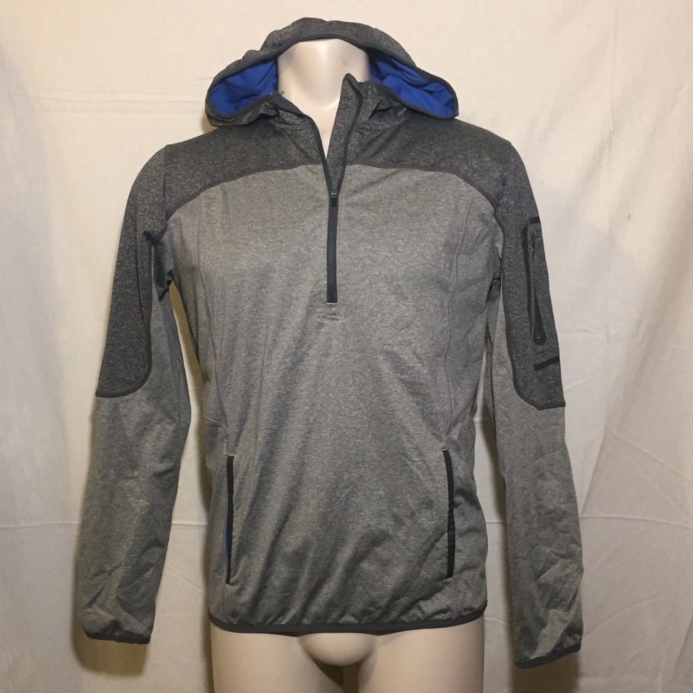 Athletic Hooded Quarter Zip