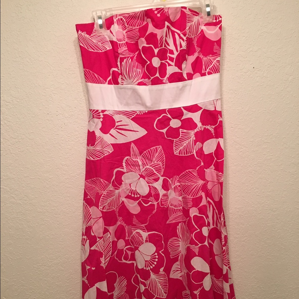 Maurice's strapless dress