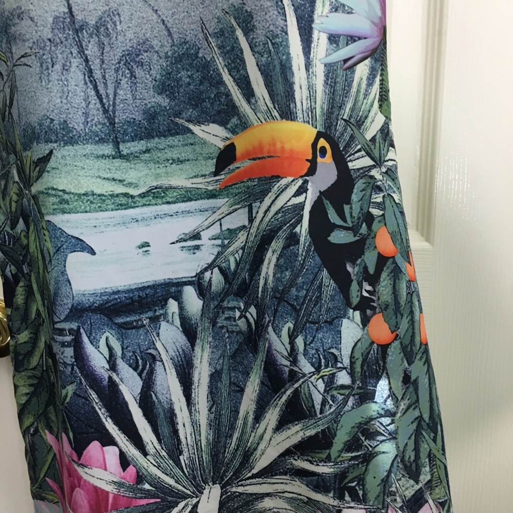 H&M Conscious Collection Tropical Shift Dress - Picture 3 of 7