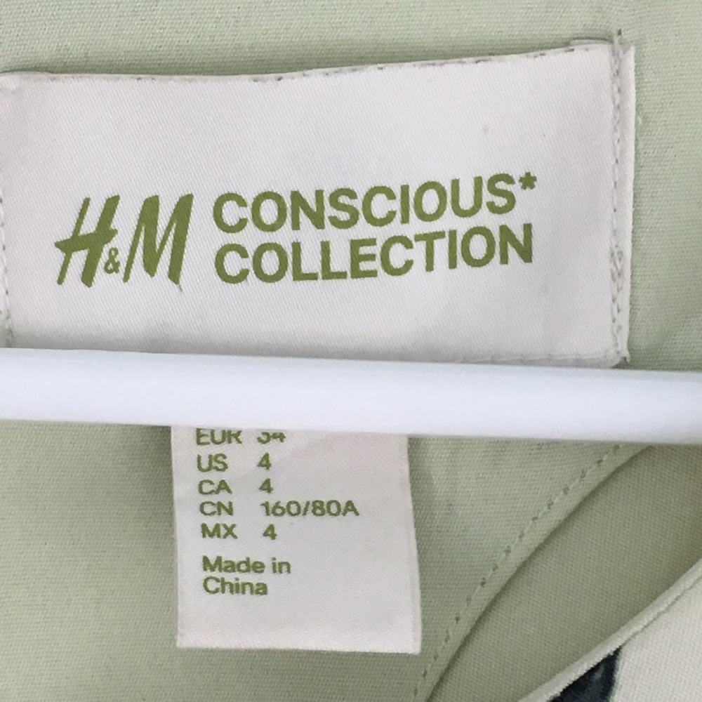 H&M Conscious Collection Tropical Shift Dress - Picture 7 of 7