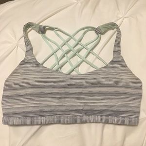 Lululemon Free To Be Wild sports bra, size 4
