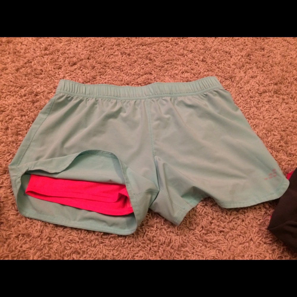 Athletic running shorts