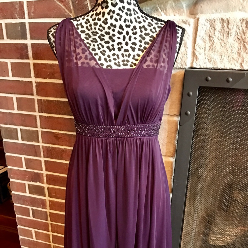 Jessica Howard purple cocktail dress
