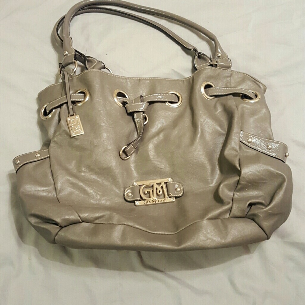 Grey Gia Milani purse