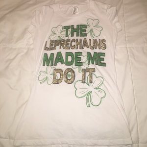 St. Patrick's day shirt- size small