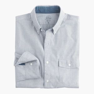 *RARE* J.Crew end-on-end indigo shirt