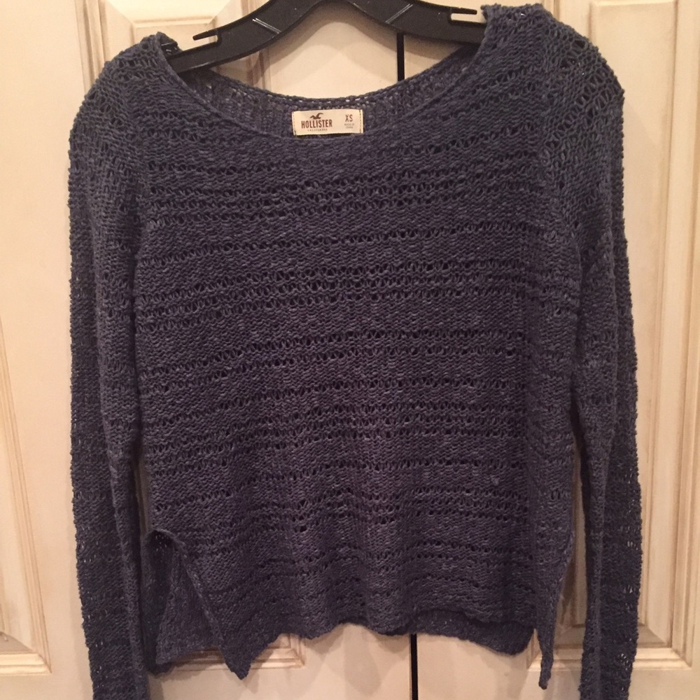 Navy blue sweater