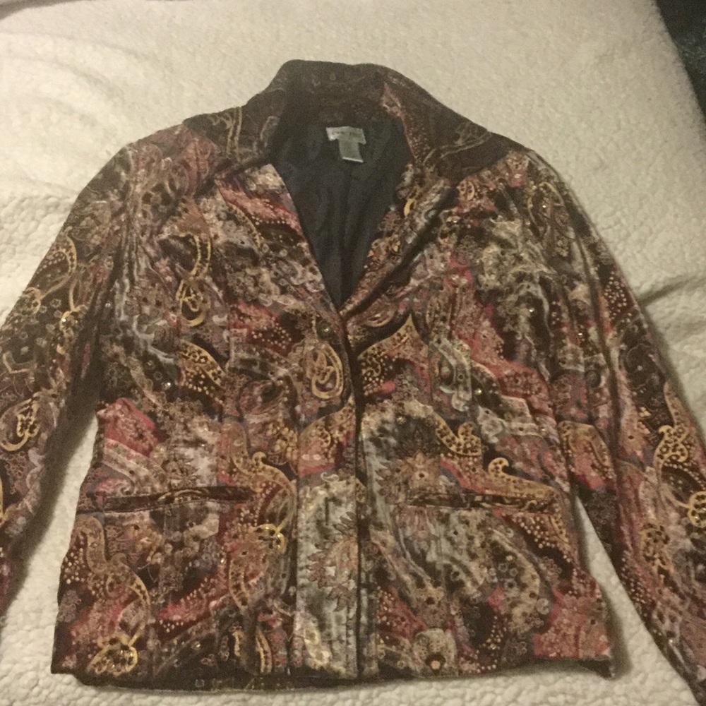 Chico's Velvet Jacket