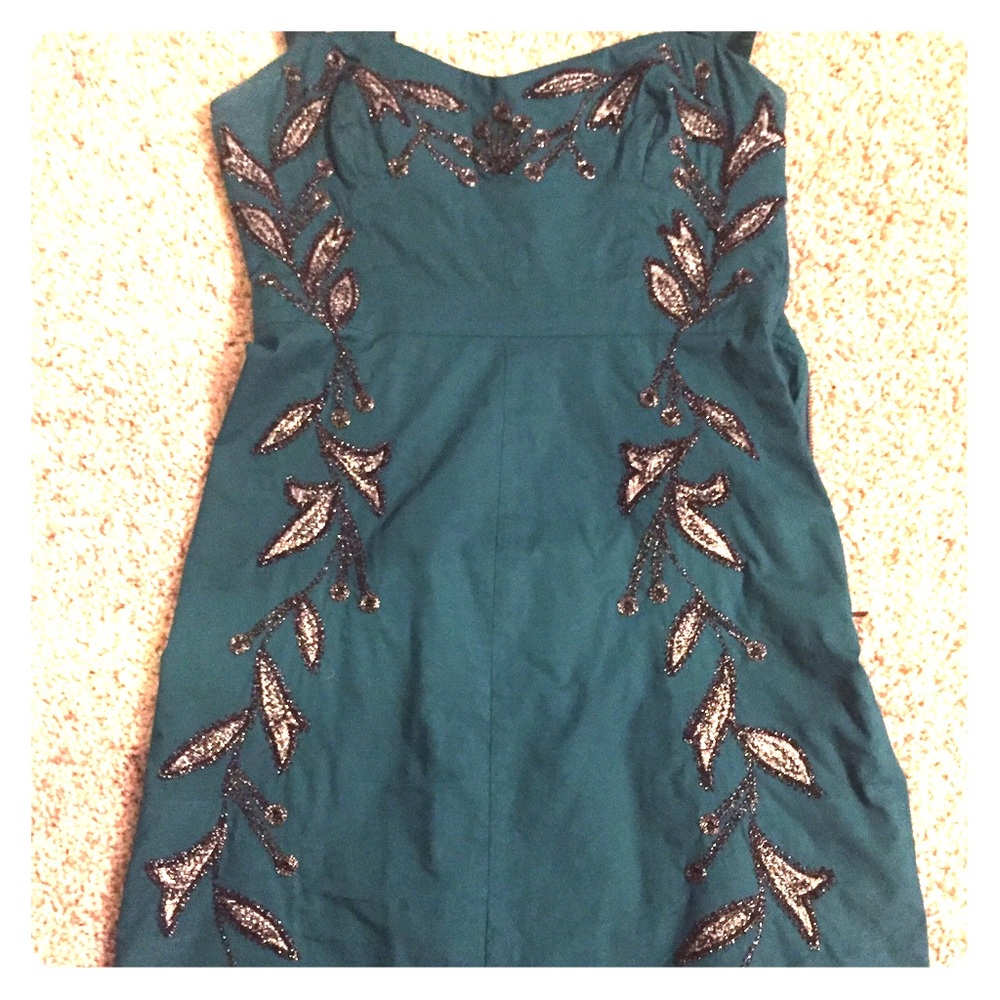 Free People Emerald Dress