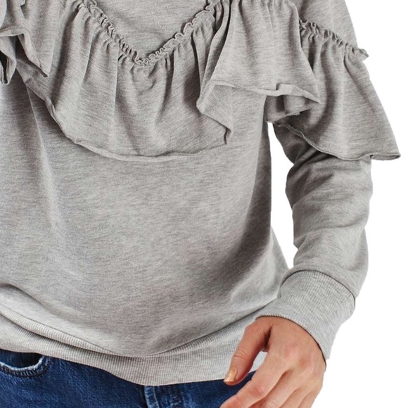 Ruffle Long Sleeve Top - Picture 5 of 11