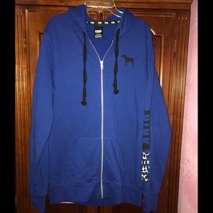 Victoria Secret blue jacket!