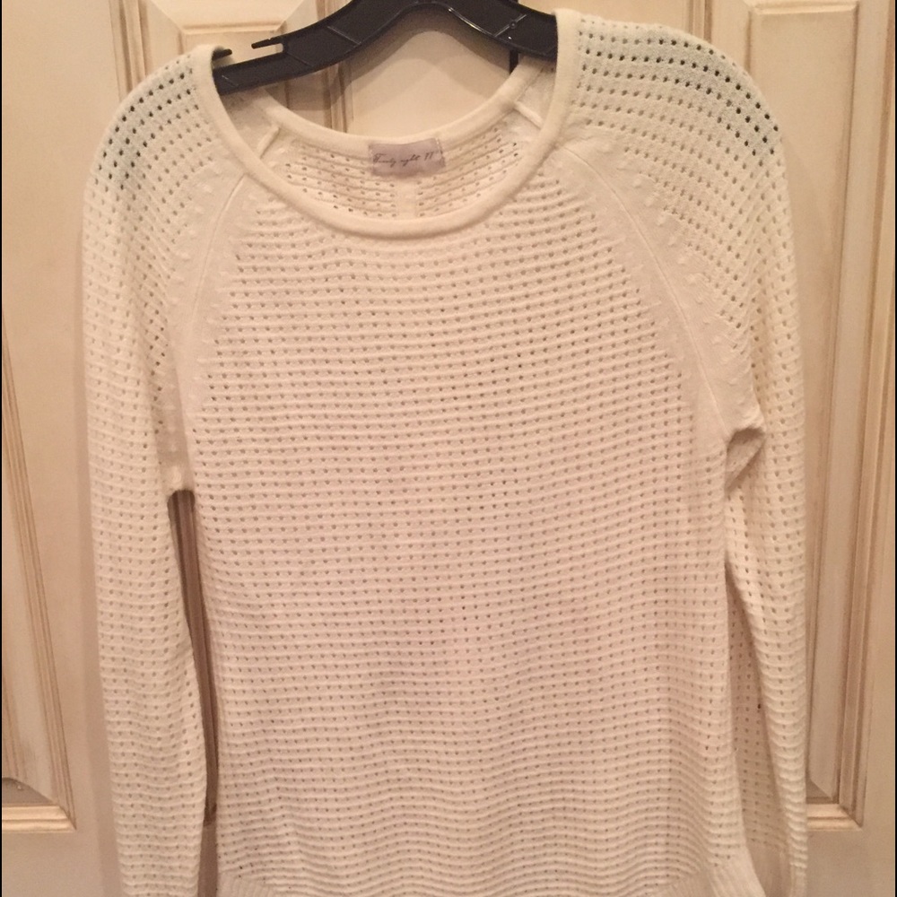 Cream colored sweater