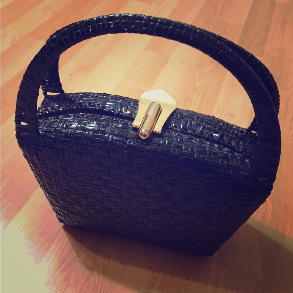 Vintage (50's) black purse