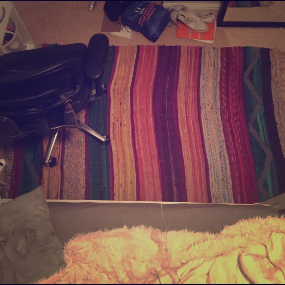 NEW LARGE World Market RUG