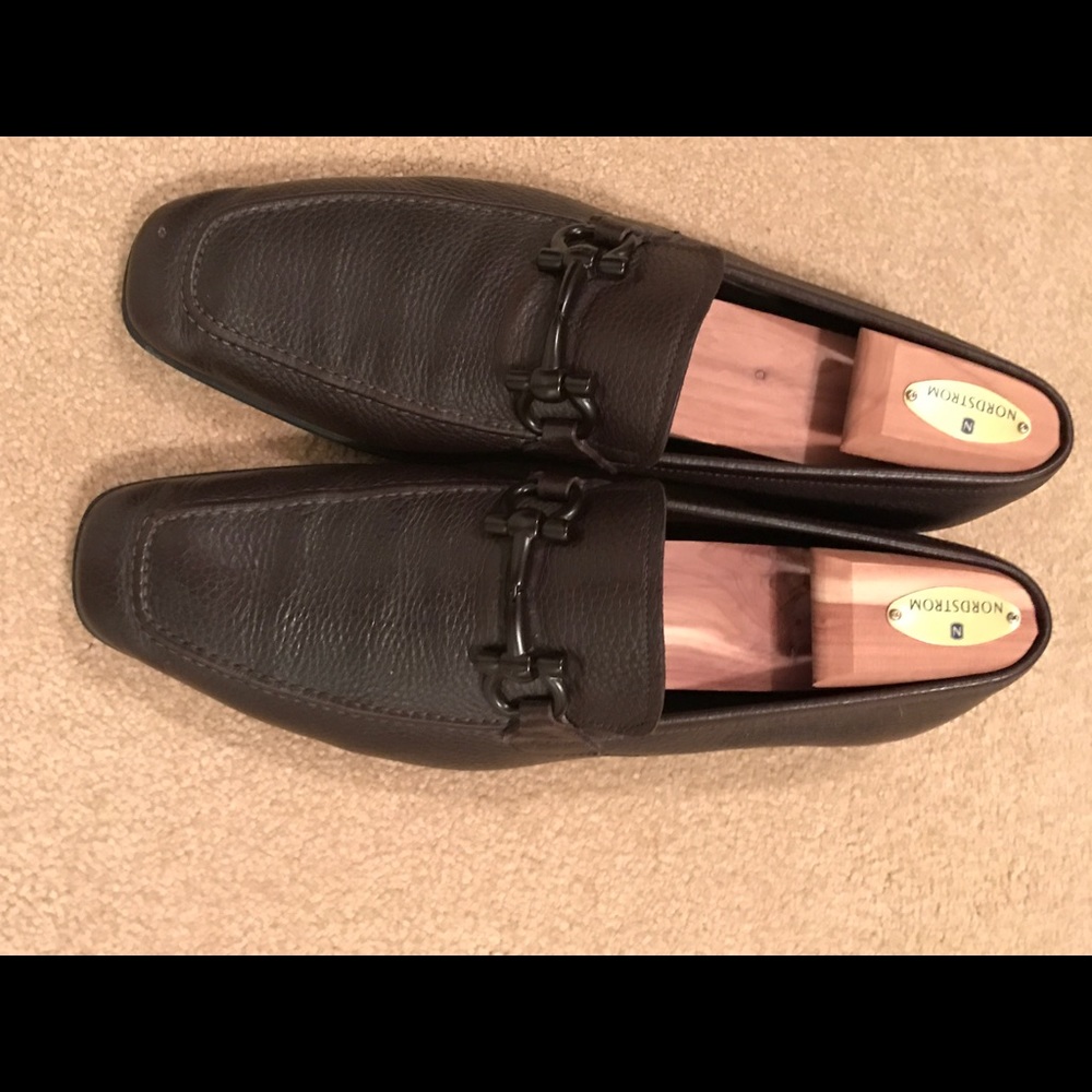 Salvatore Ferragamos loafers