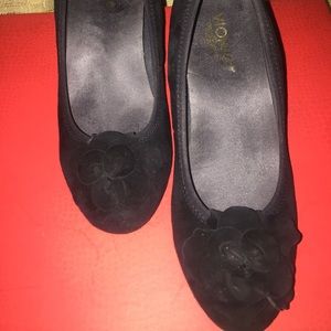 Vionic size 7.5 black heels