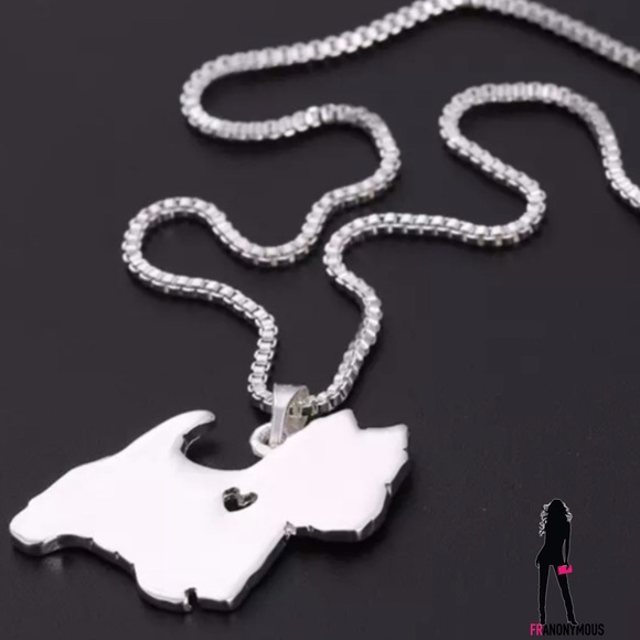 Yorkie Silverplate Necklace - Picture 3 of 4