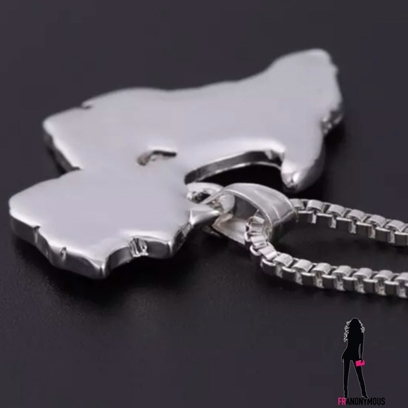 Yorkie Silverplate Necklace - Picture 4 of 4